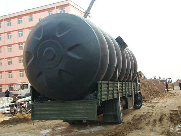 生活污水处理，玻璃钢化粪池